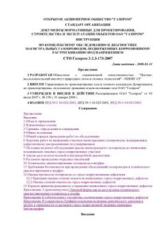 STO Gazprom 2-2.3-173-2007